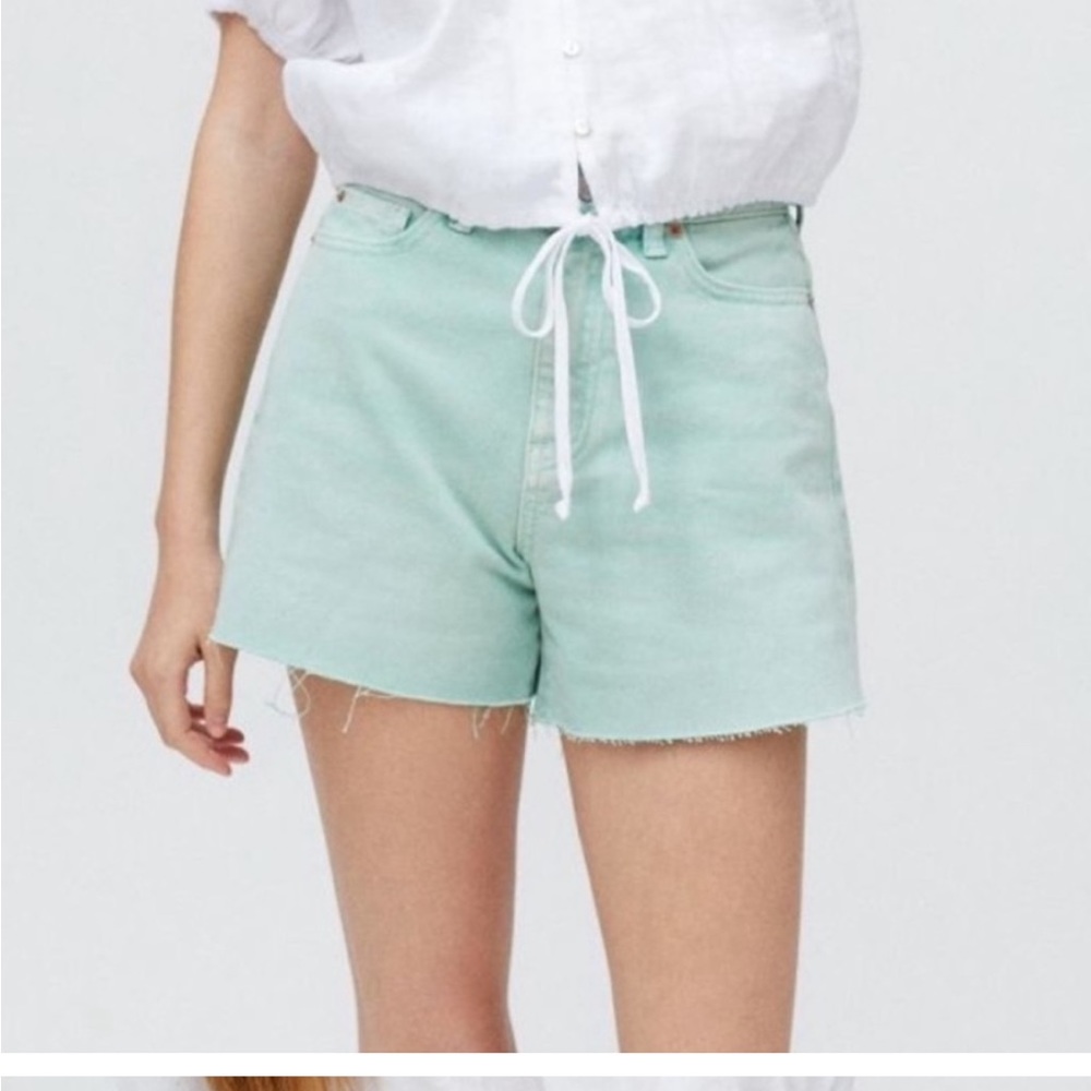 BDG hi-waist A line shorts